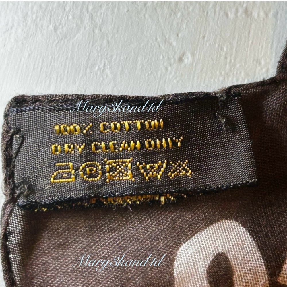 Louis Vuitton Stephen Sprouse Graffiti bandanna - RARE white graffiti writing - Picture 10 of 13